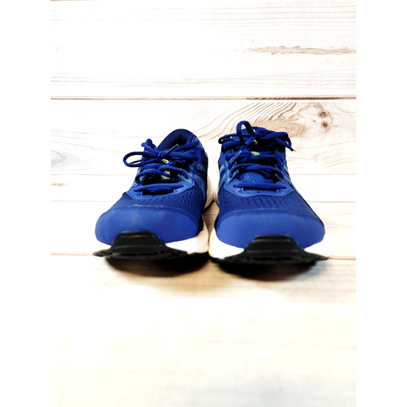 Asics Gel Contend 8 Blue Running Shoes Sneakers Mens Size 10 Extra Wide 1011B492 - Picture 2 of 16